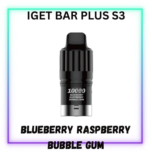 Blueberry Raspberry Bubble Gum – IGET BAR Plus S3 – Pod Only