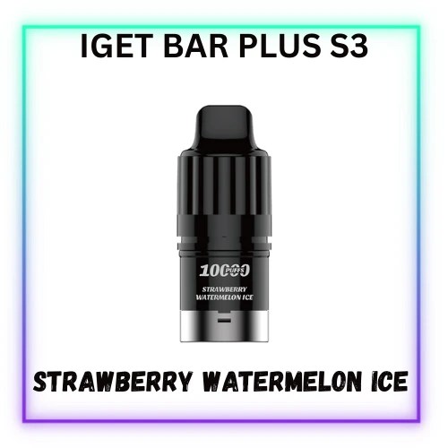 Strawberry Watermelon Ice – IGET BAR Plus S3 – Pod Only